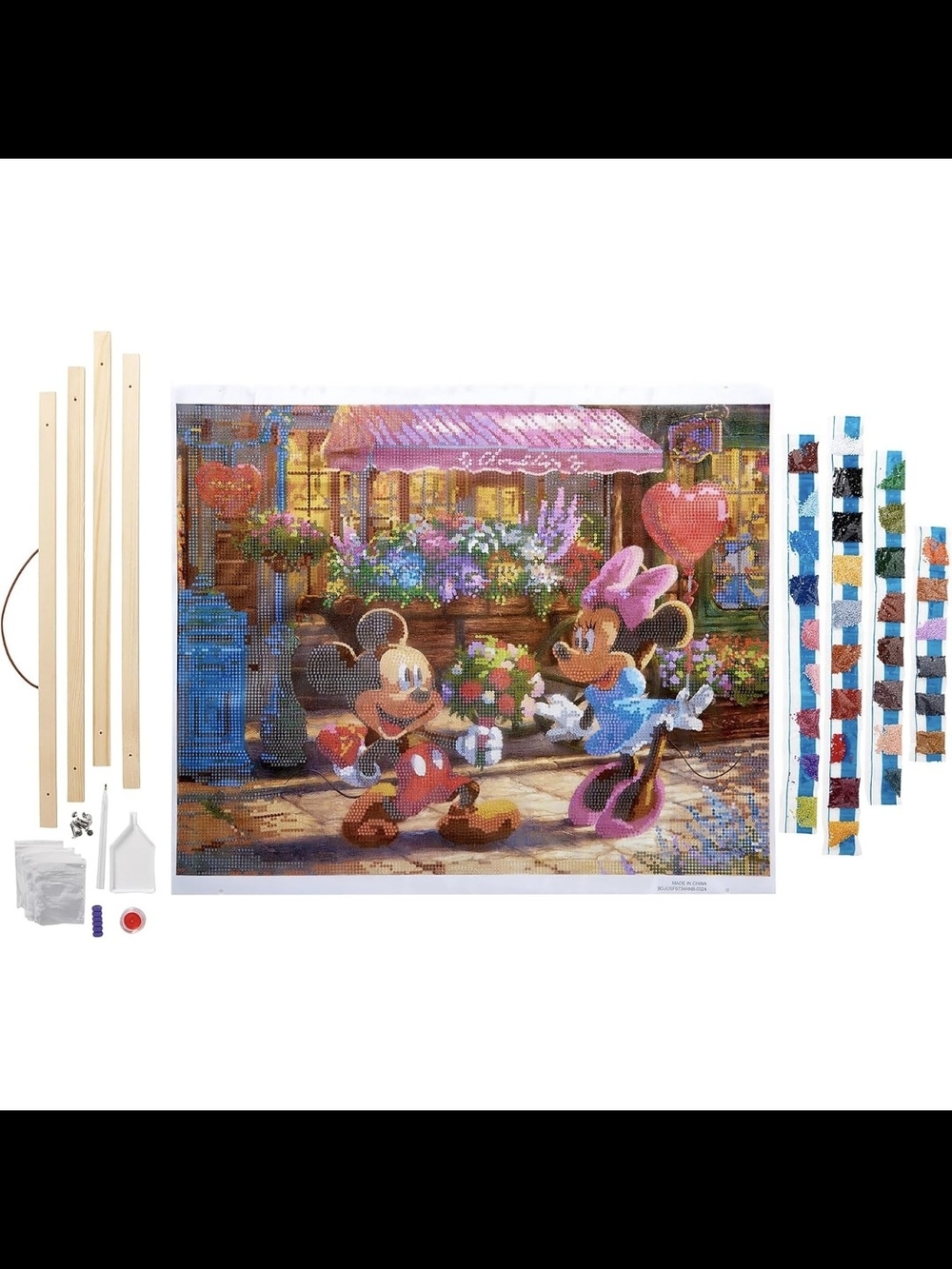 Disney Mickey & Minnie Diamond Painting Kit - Colorful